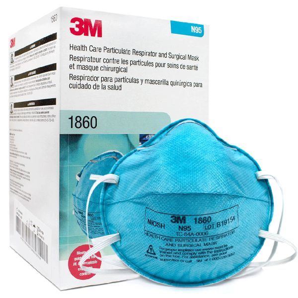 3M Disposable Respirator 1860 N95