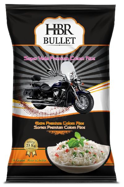 Organic HBR Bullet Colon Rice, Variety : Long Grain