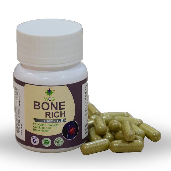 Bone Rich Capsules, Packaging Type : Plastic Bottels