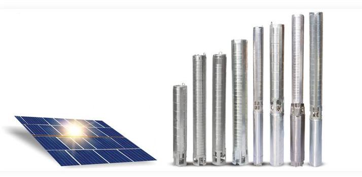 High Pressure Solar Submersible Water Pump