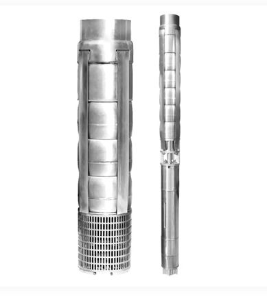 V8 Water Filled Borewell Submersible Pump Set