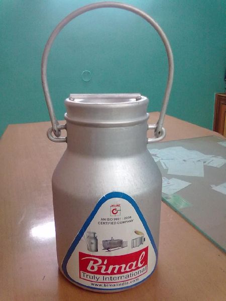 Aluminium Alloy Milk Can (5 Ltr.), Capacity : 5ltr