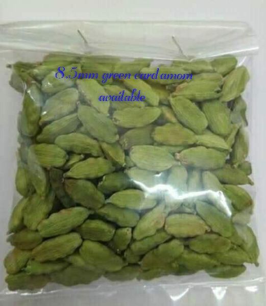 Natural green cardamom, Certification : ISO 9001