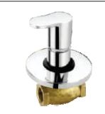 Chrome Nickle Brass Concealed Stop Cock, for Bathroom, Feature : Fine Finished, Rust Proof