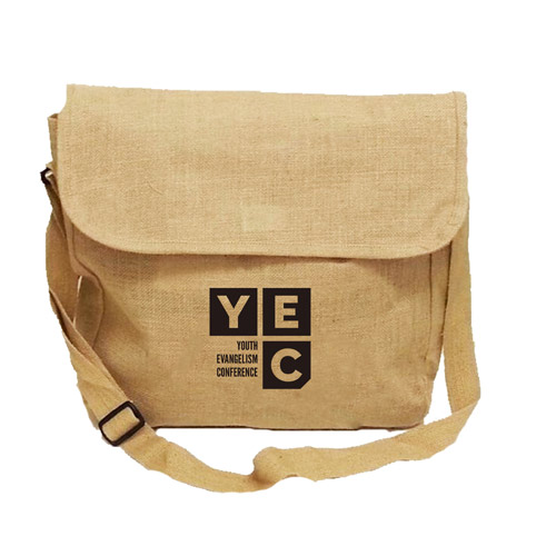 Messenger Jute Bag, for College, School, Pattern : Printed