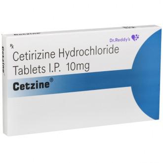 Cetirizine Hydrochloride Tablets, for Allergy, Medicine Type : Allopathic