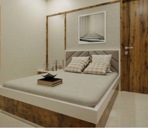 King Size Wooden Bed