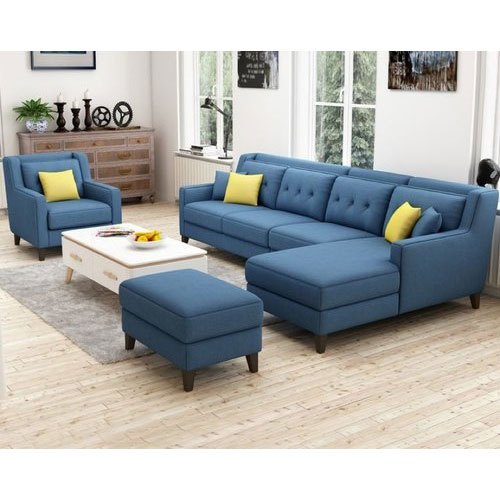 Goodluck Polished Plain living room sofa set, Feature : Attractive Designs
