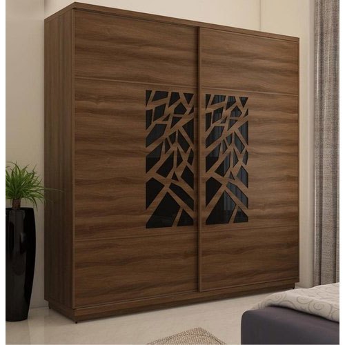 Goodluck Stylish Wooden Wardrobe, for Home Use