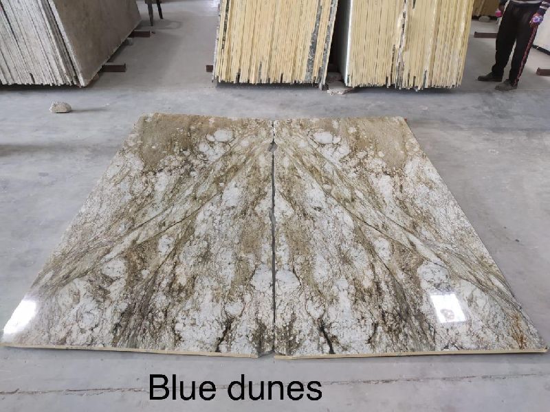 Polished Granite Stone Blue Dunes, for Hotel Slab, Kitchen Slab, Office Slab, Restaurant Slab, Size : Multisizes