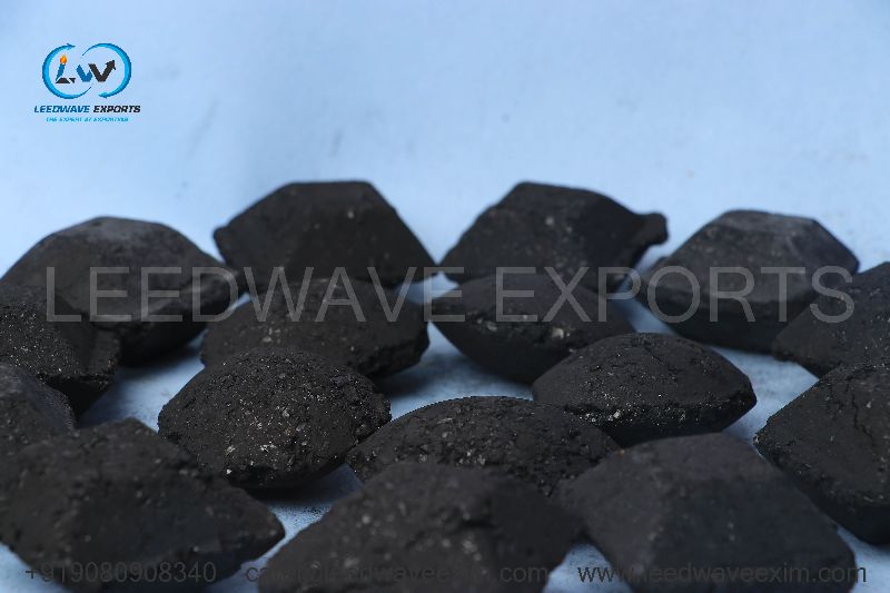 Natural charcoal briquettes for barbecue