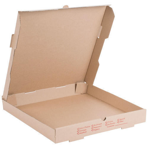 Printed Paper Pizza Corrugated Boxes, Size : Standard