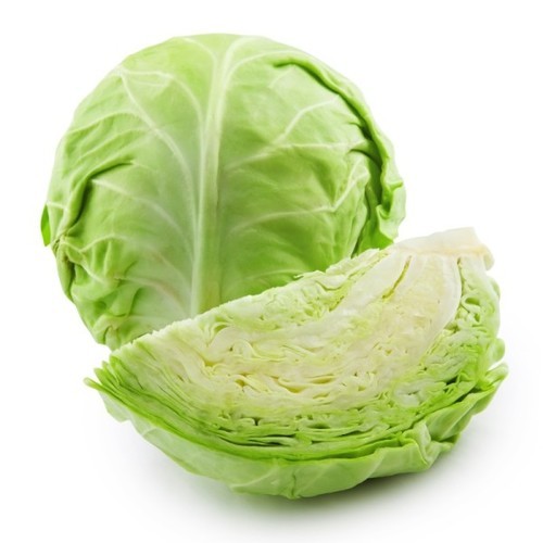 Fresh Cabbage, Color : Green