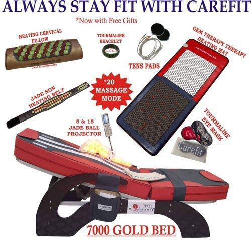CAREFIT full body jade stone massager 7000 gold bed