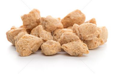 Organic Soybean Chunks, Feature : Easy To Digest, Highly Beneficial, Low Fat Content