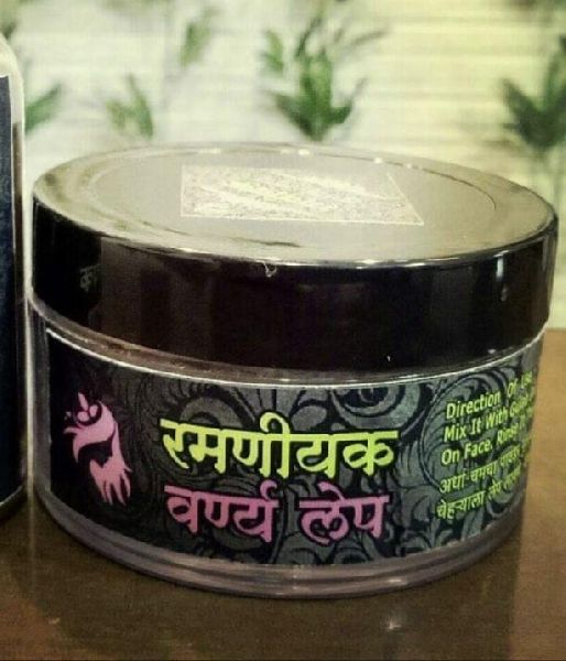 Ramaniyak Varnya lepa face pack powder, Packaging Type : Plastic Box