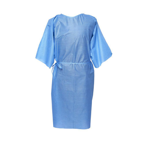 Half Sleeve Patient Gown, for Hospital Use, Size : Standard