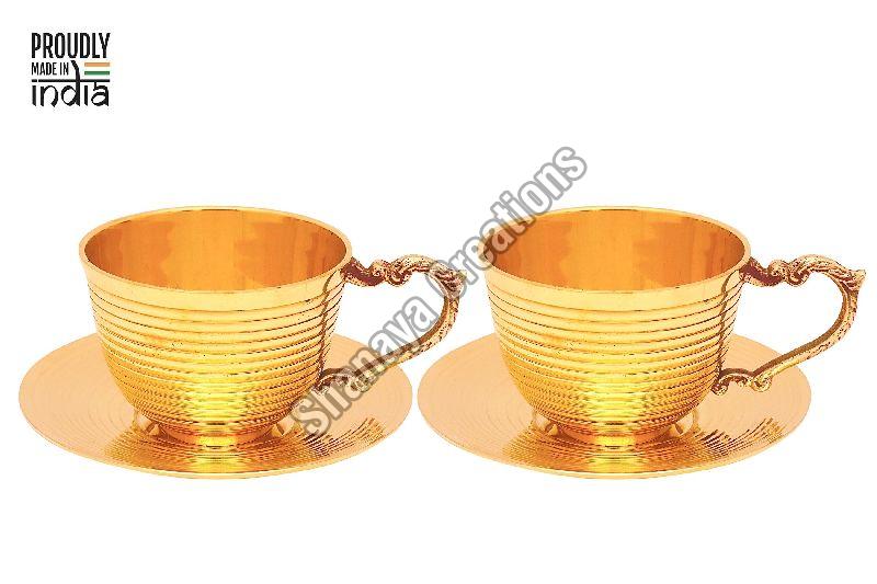 Brass Cup Plate Set, Thickness 35mm, 510mm at best price in Delhi