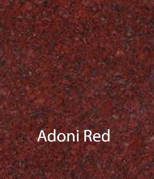 Polished Adoni Red Granite Slab, for Construction, Size : Standard