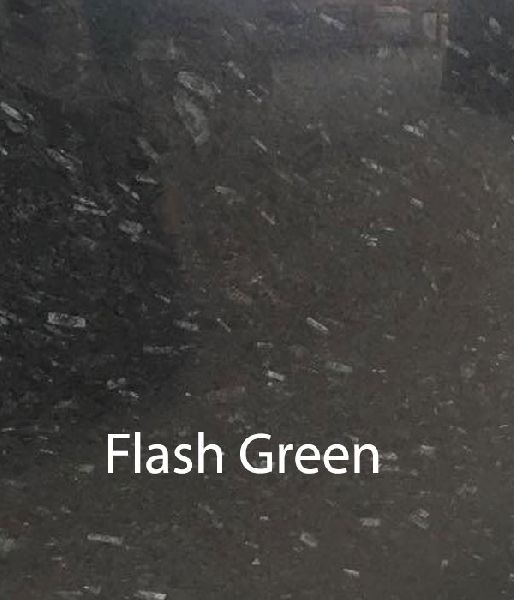 Polished Flash Green Granite Slab, for Construction, Size : Standard