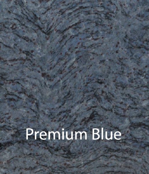 Polished Premium Blue Granite Slab, for Construction, Size : Standard