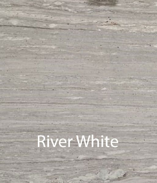 Bush Hammered River White Granite Slab, for Construction, Size : Standard