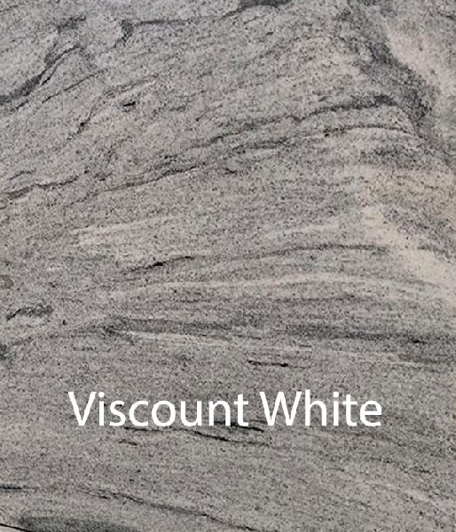 Polished Viscount White Granite Slab, for Construction, Size : Standard