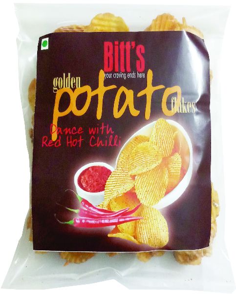 Golden Potato Red Chilli Chips