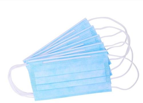 Cotton 3 Ply Face Mask, for Clinic, Hospital, Laboratory, Size : Standard