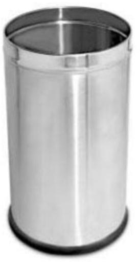 Stainless Steel 40 Liter solid Dustbin