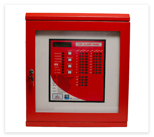 20 Zone Fire Alarm Panel, Size : Standard