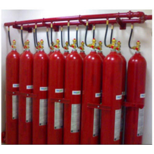 Metal FM200 Flooding System, for Fire Safety, Certification : ISI Certified