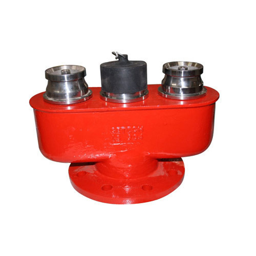 Three Way Fire Brigade Inlet, Size : Standard