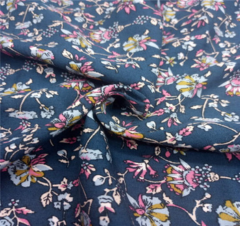 Printed Viscose Fabric, Width : 44inch