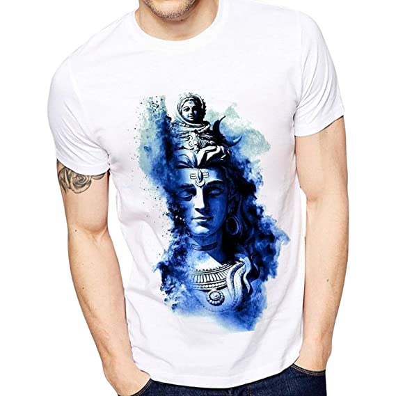 Mens Polyester Regular Fit T-shirt