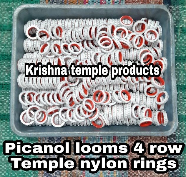 4 row Temple nylon pinned rings for picanol looms