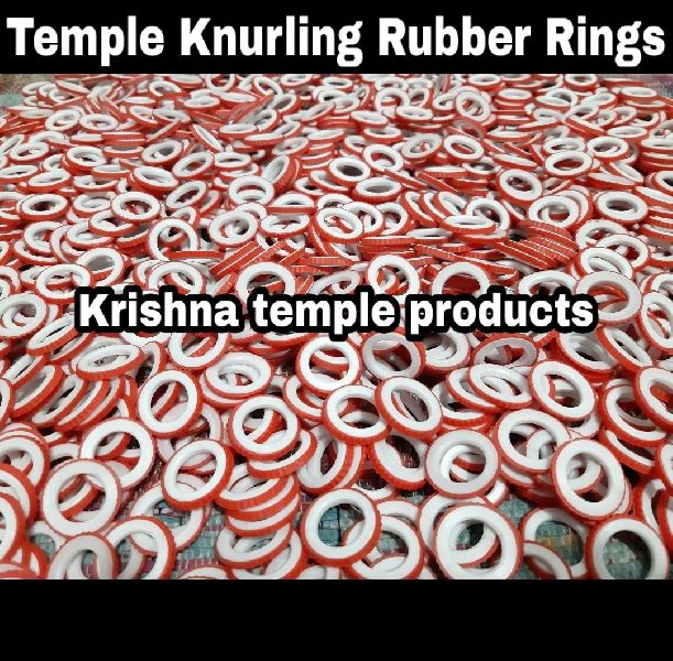 Temple knurling pu rubber rings ( textile machinery )