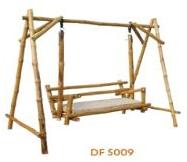 Polished Bamboo Swing, Size : 7ft*6.5ft*4.5ft