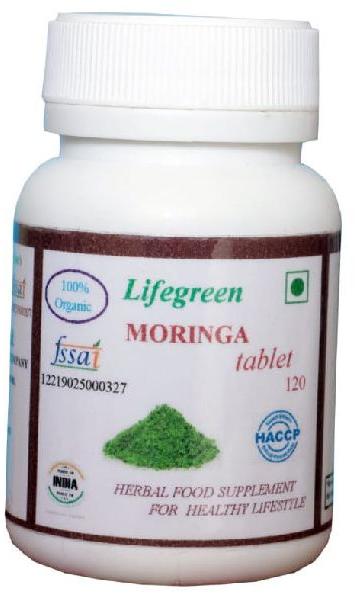 Moringa Tablets, for Cosmetic, Medicine, Color : Green