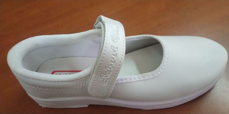 Girls White School Shoes at Best Price in Delhi | Jindal Enterprises