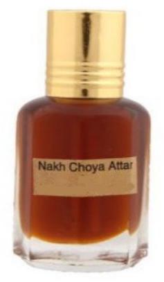 Yellow Liquid Nakh Choya Attar, for Body Odor, Packaging Type : Glass Bottle
