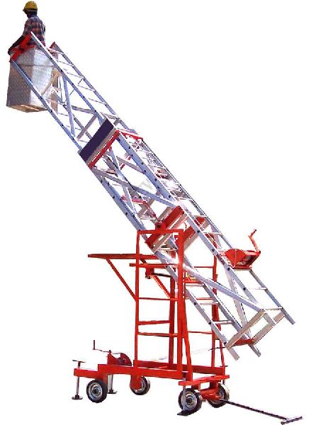 Aluminium Tiltable Trolley Tower Extension Ladder