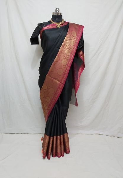 Sana textiles Chiffon woven banarasi tanchui sarees, Occasion : Festive Wear, Party Wear, Wedding Wear
