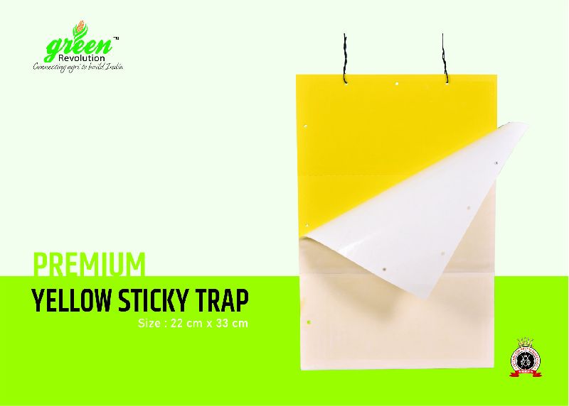 22 By 33 Yellow Sticky Trap, Certification : ISO 9001:2015