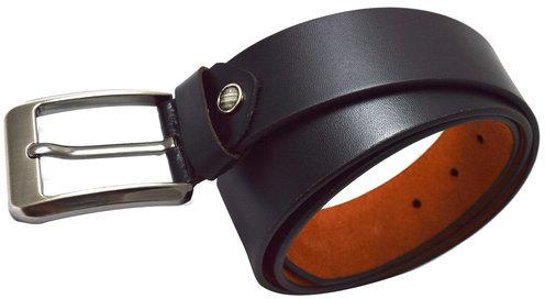 Plain Timber Leather Belt, Technics : Machine Made