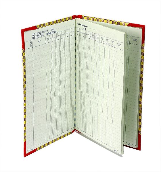 Paper school register, Size : Standard