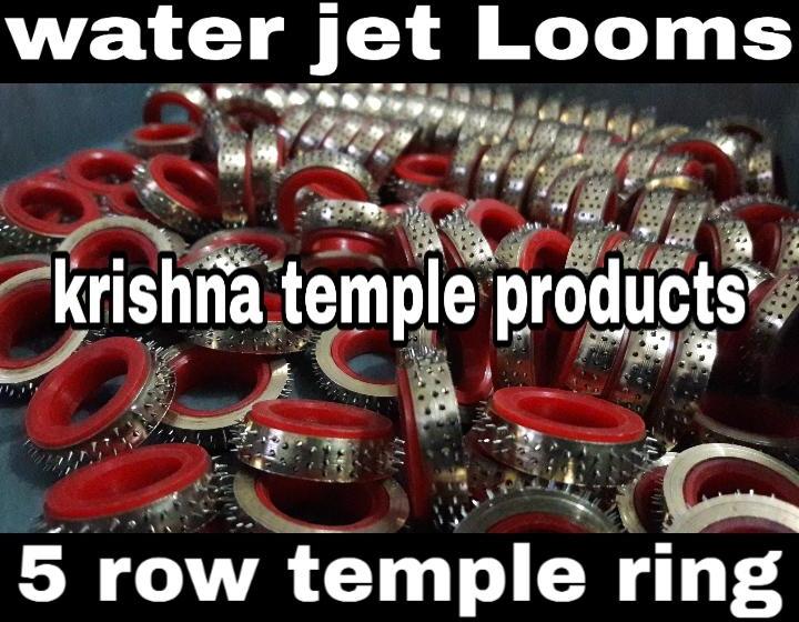 5 row temple rings for water jet looms