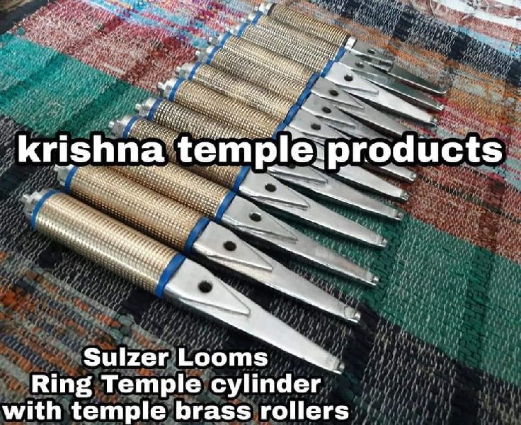 Sulzer Projectile Looms Ring Temple Cylinder With Temple Brass Barrel Roller