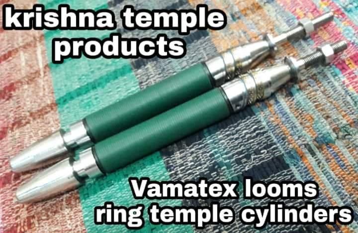 Vamatex Looms 2 Ring Ring Temple Cylinder With Temple Rubber Barrel Roller