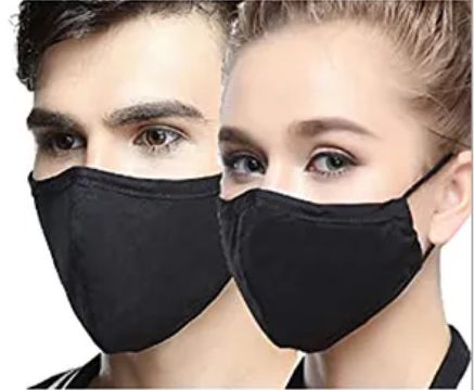 Anti Bacterial Face Mask, for Hospitals, Clinic, Lab etc., Size : Standard